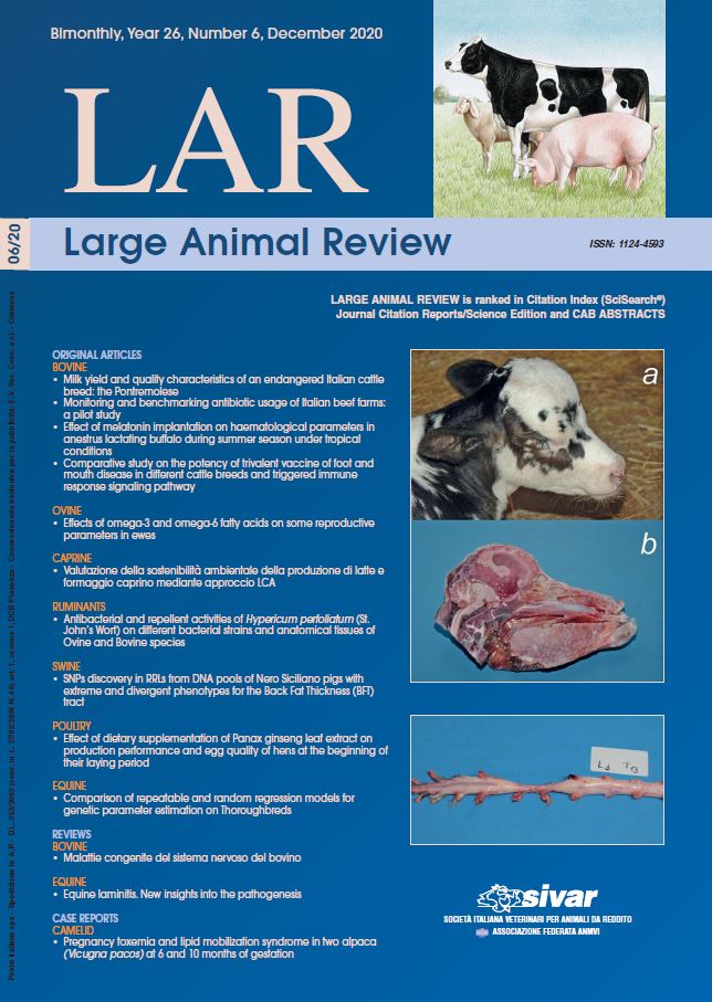 Effects of omega-3 and omega-6 fatty acids on some reproductive parameters  in ewes | Large Animal Review